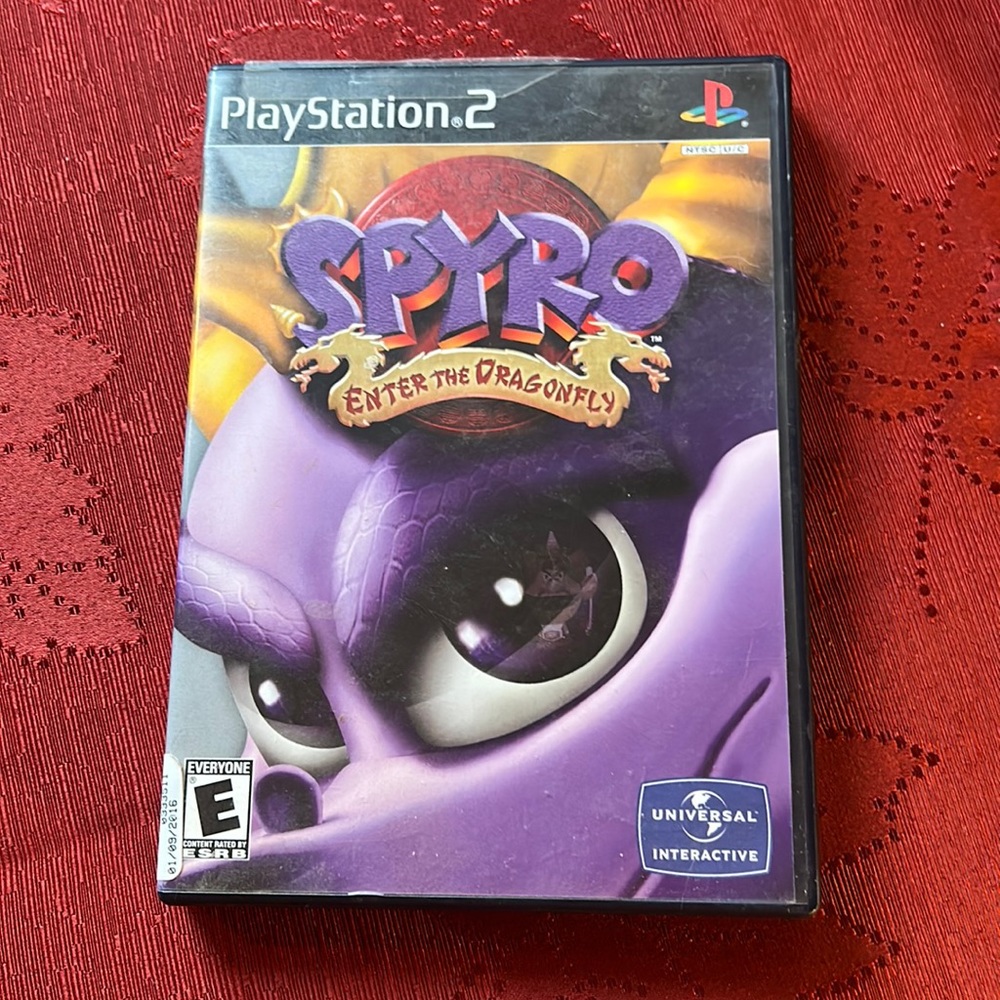Playstation 2 Spyro enter the dragon fly